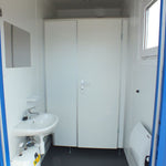 10‘ Damen / Herren-WC-Container