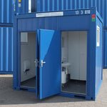 10‘ Damen / Herren-WC-Container