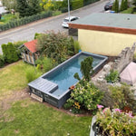 Containerbecken 6.2 x 2.5 m mit Jet Swim Gegenstromanlage