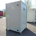 Mini Sanitärcontainer Toilette – kompakte WC-Kabine mit Waschbecken