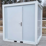 Behinderten Toilette - WC Container mit Rampe - barrierefrei
