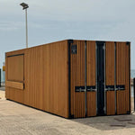 40-Fuß Ladencontainer – Imbissstand / Büro / Kiosk