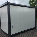 Bürocontainer. 3,50 × 2,20m
