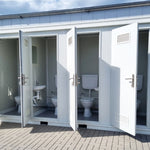 XXL Toilettencontainer mit 8 Kabinen für Veranstaltungen